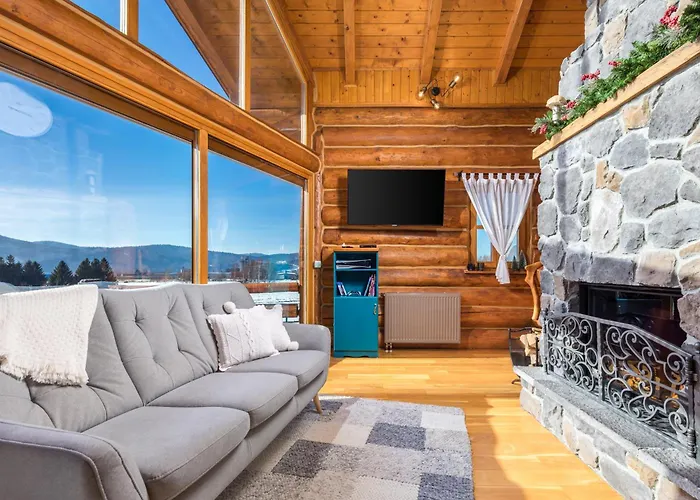 Log Mountain Mama Villa *